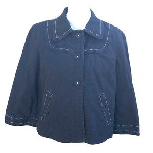 ANN TAYLOR LOFT Babydoll Jacket Size 12